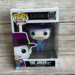 Funko Pop DC Heroes The Joker #337 Tim Burton’s Batman 1989 NEW